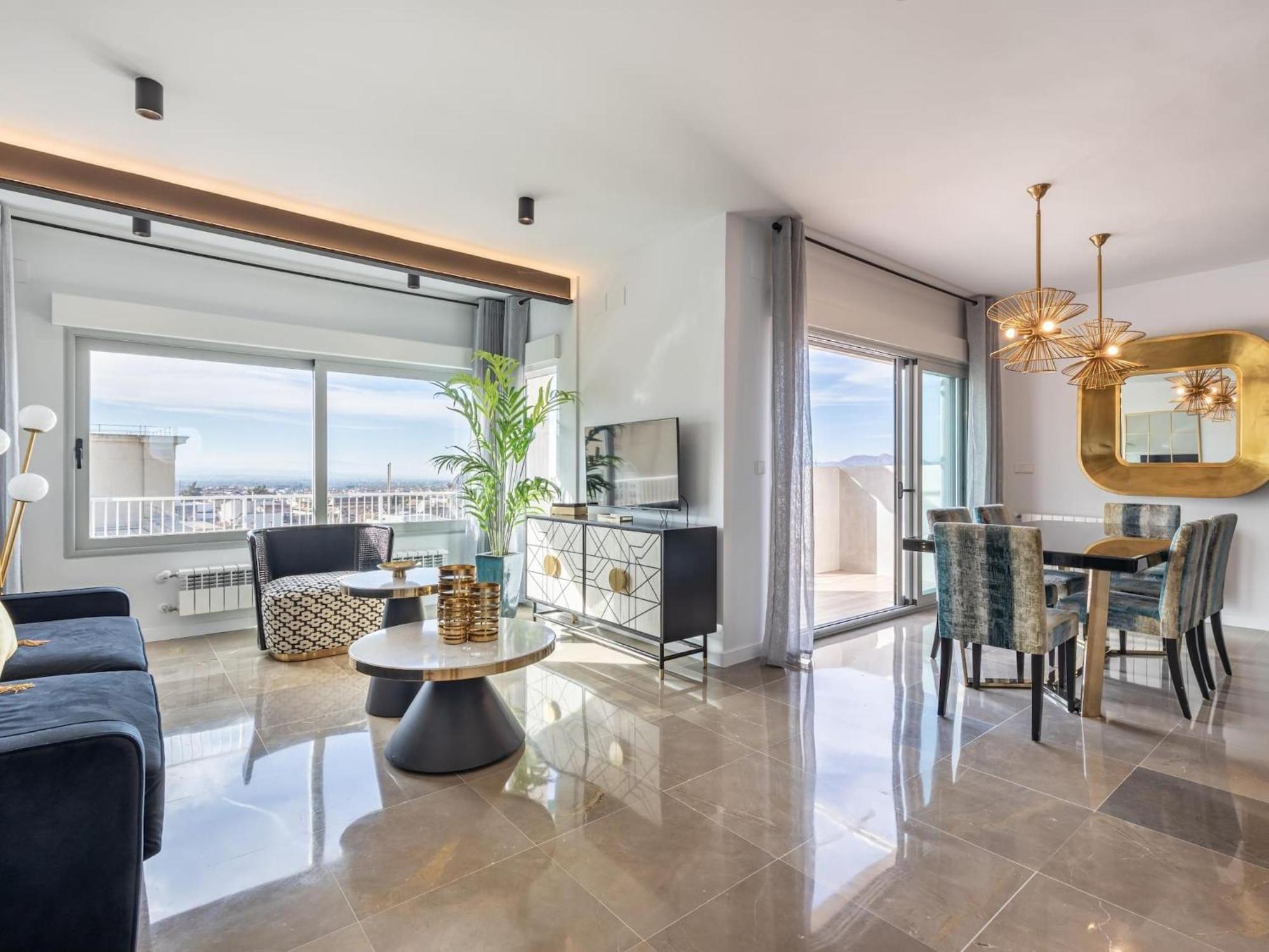 Luxury Alhambra Penthouse Collection Gran Via Lägenhet Granada Exteriör bild